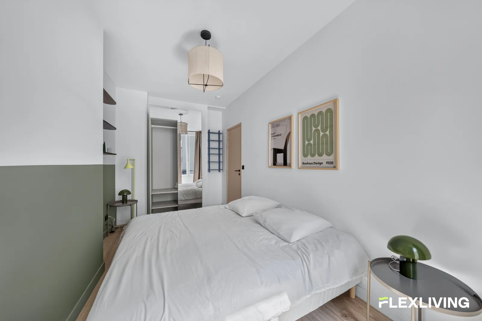 Chambre meublée — Résidence Roquettet — séjour